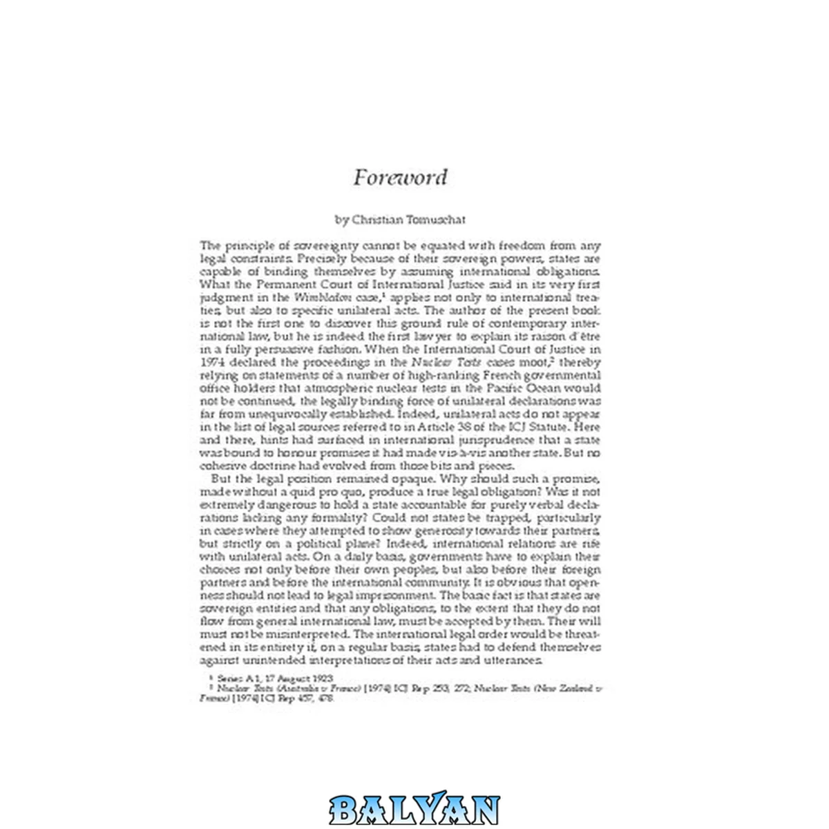 جلد کتاب Promises of States under International Law (Studies in International Law)