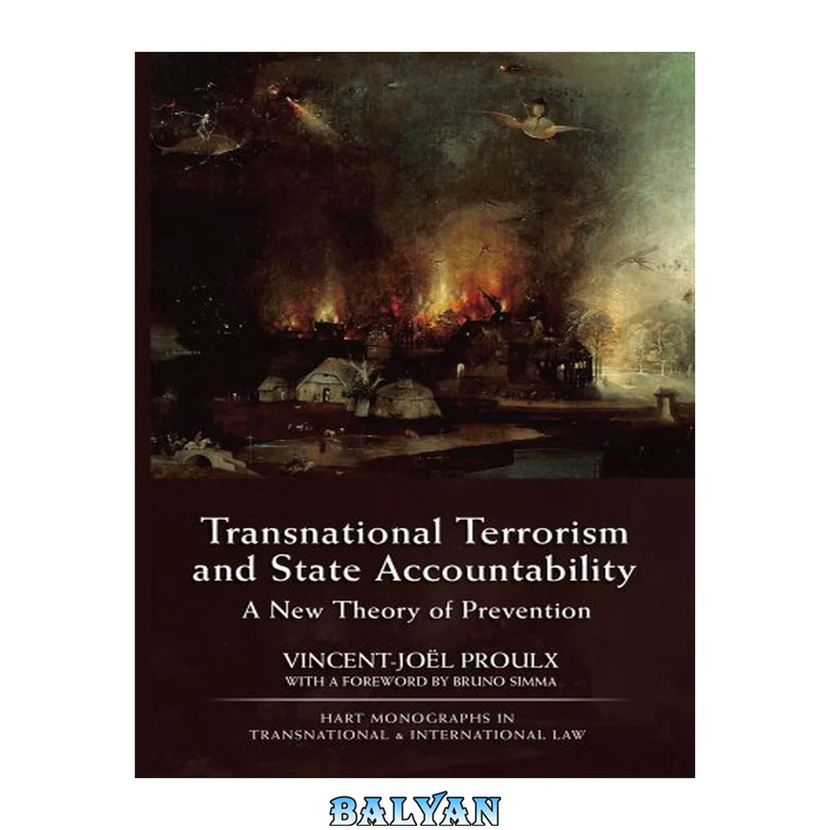 جلد کتاب Transnational Terrorism and State Accountability: A New Theory of Prevention (Hart Monographs in Transnational and International Law)