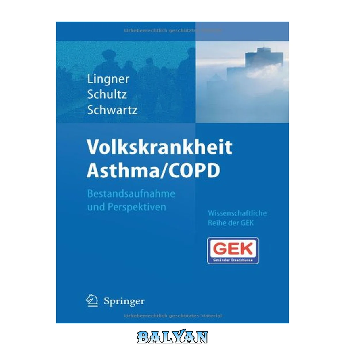 جلد کتاب Volkskrankheit Asthma COPD: Bestandsaufnahme und Perspektiven (German Edition)