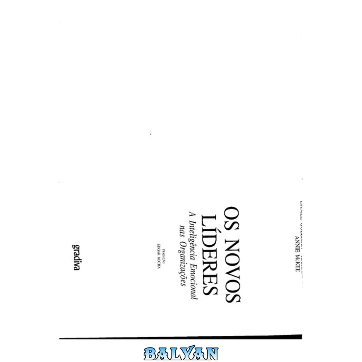 جلد کتاب Os Novos Líderes A Inteligência Emocional nas Organizações (Portuguese Edition)