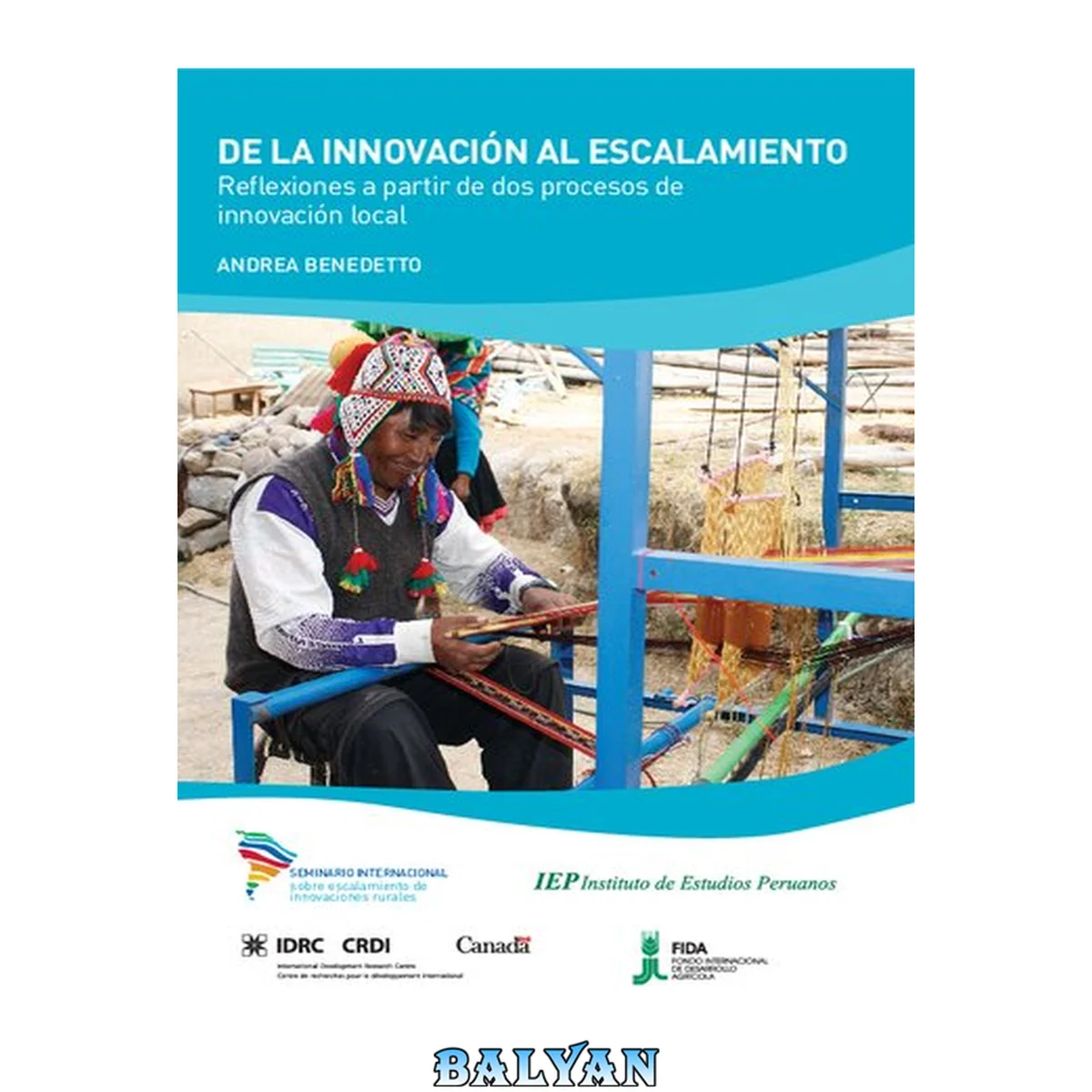جلد کتاب De la innovación al escalamiento: reflexiones a partir de dos procesos de innovación local