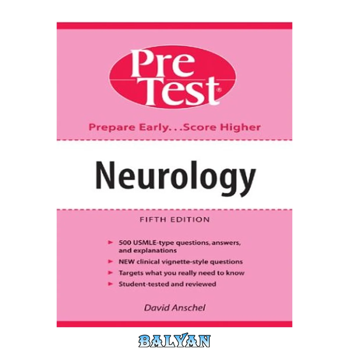 جلد کتاب Neurology: PreTest Self-Assessment and Review (Pretest Self-Assessment and Review)