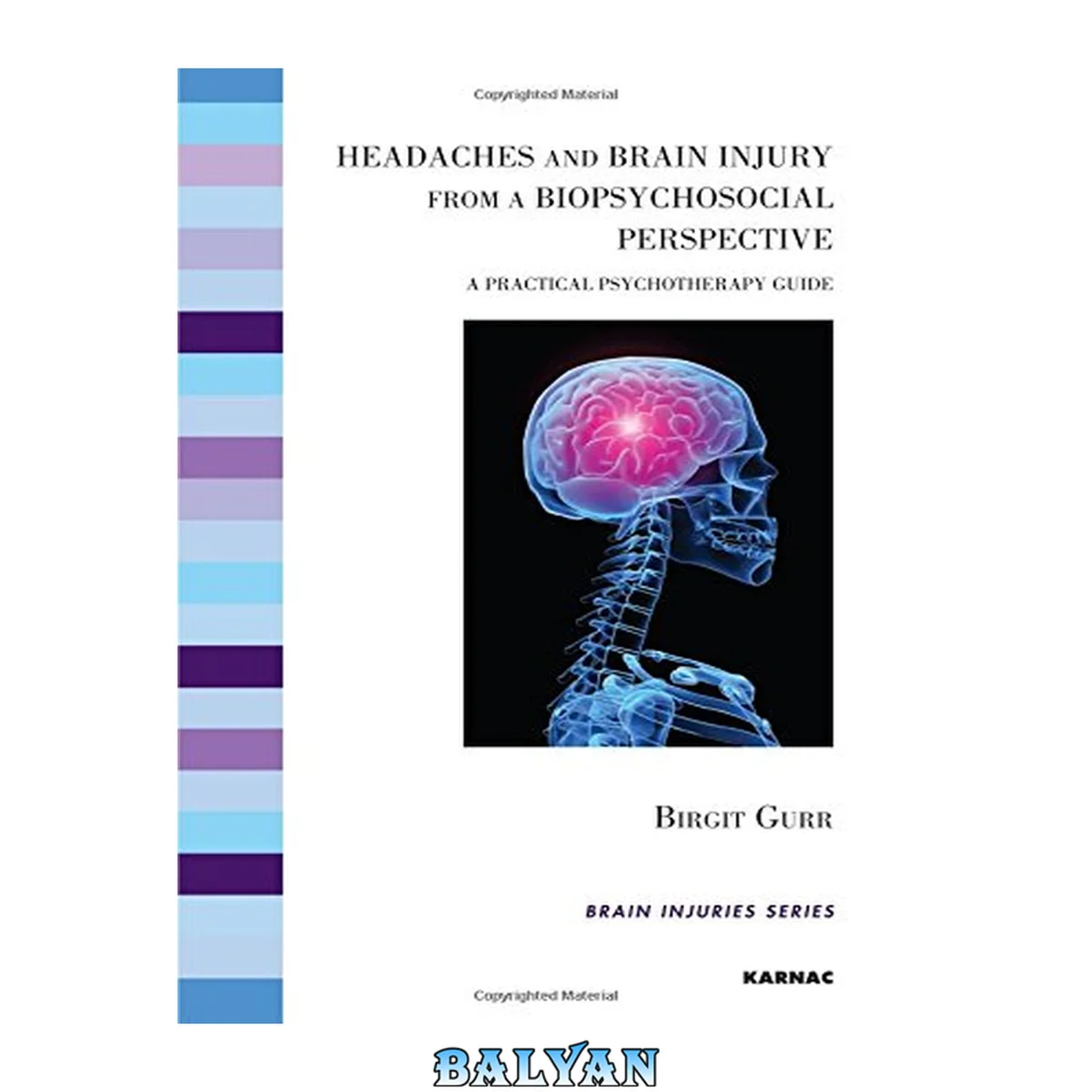 جلد کتاب Headaches And Brain Injury From A Biopsychosocial Perspective: A Practical Psychotherapy Guide (the Brain Injuries Series)