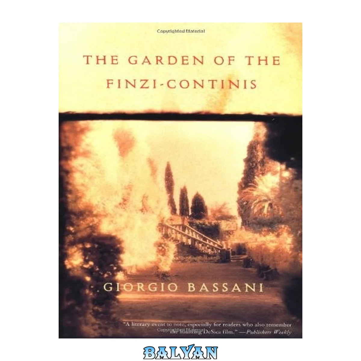 جلد کتاب Romanzo di Ferrara Cycle #3) - The Garden of the Finzi-Continis (IT 1962; EN 1977)
