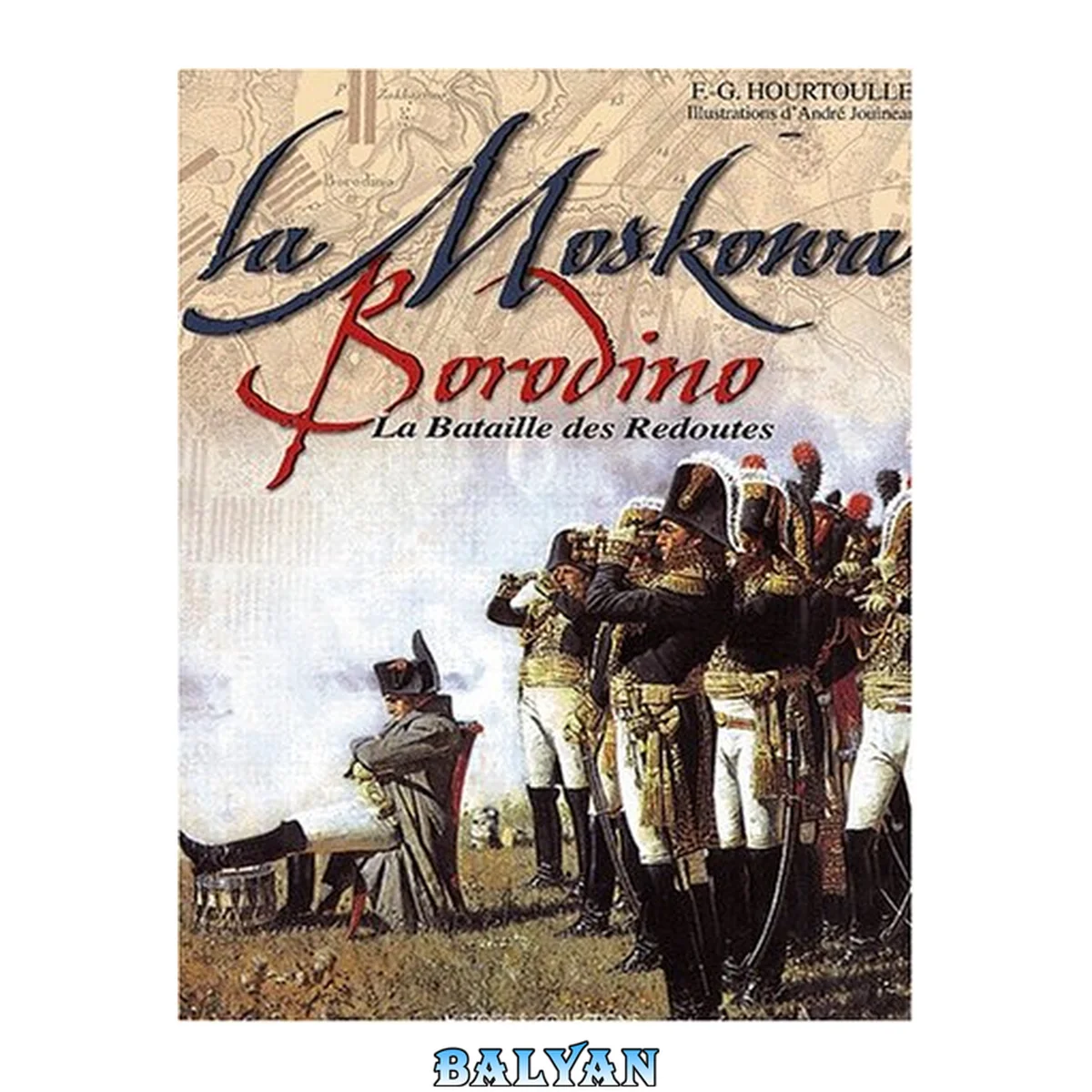 جلد کتاب La Moskowa - Borodino : La bataille des redoutes