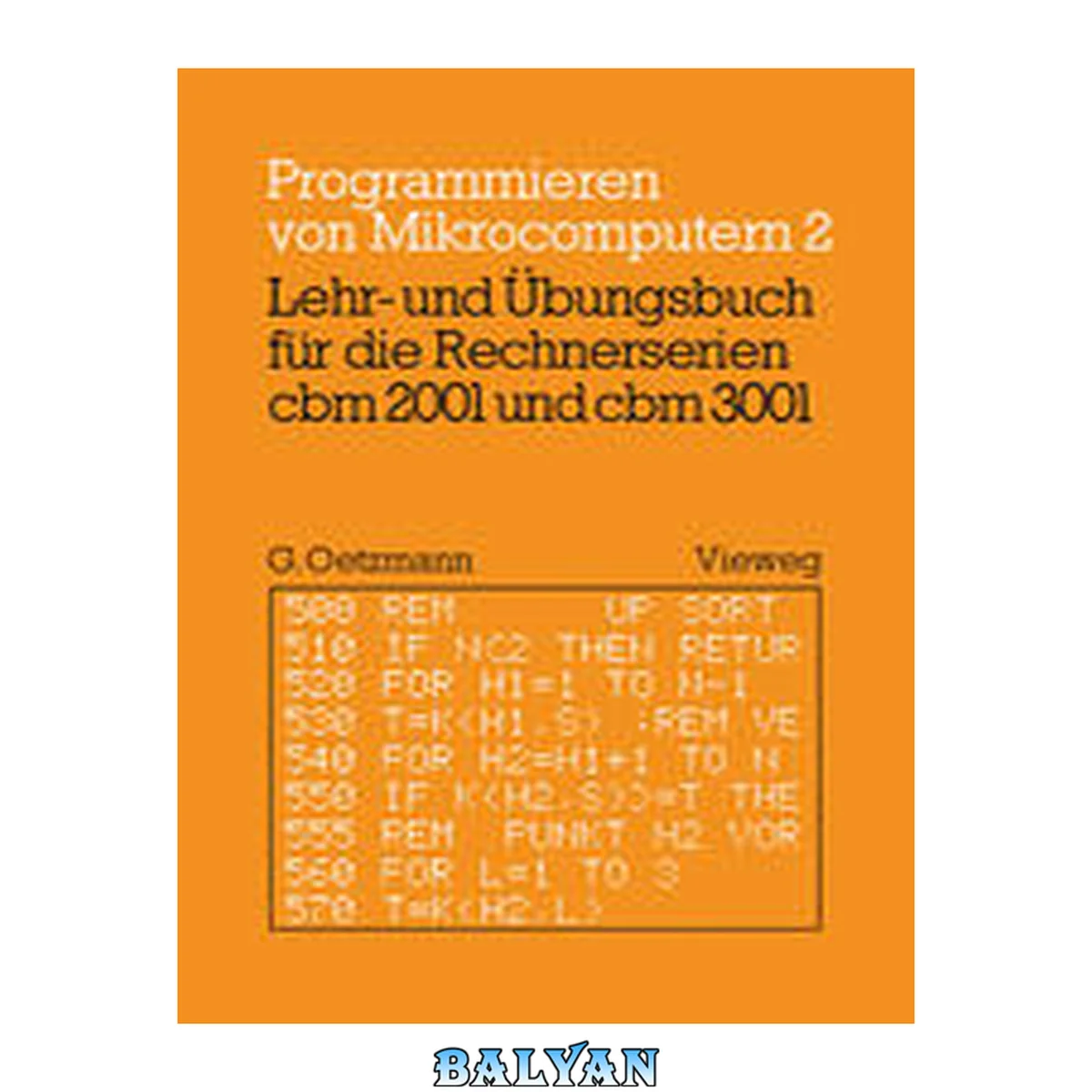 جلد کتاب Lehr- und Übungsbuch für die Rechnerserien cbm 2001 und cbm 3001