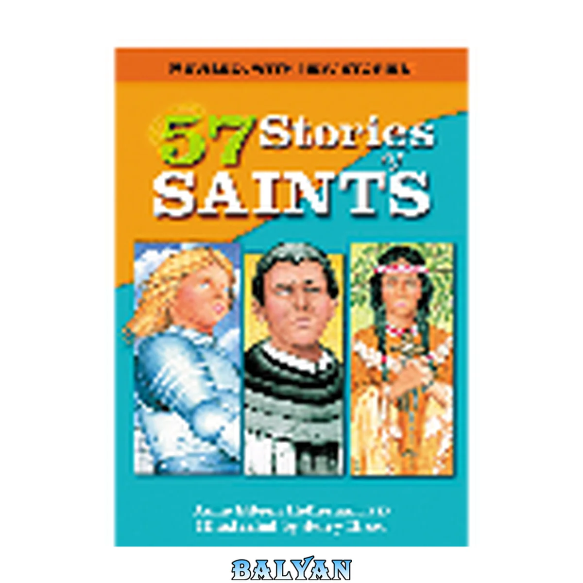 جلد کتاب 57 Short Stories of Saints