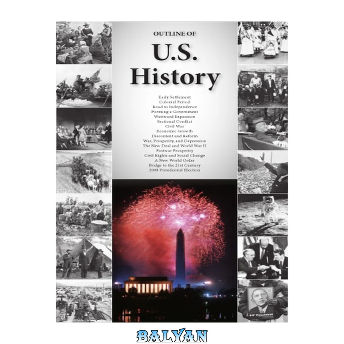 جلد کتاب Outline of the U.S. economy