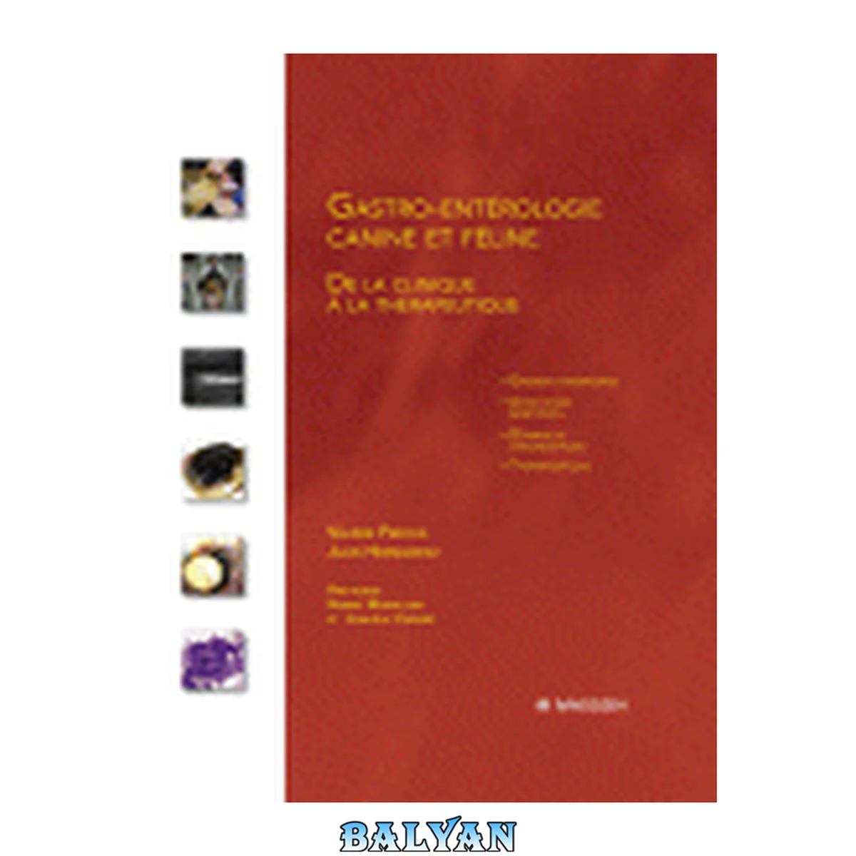 جلد کتاب Gastro-entérologie canine et féline : De la clinique à la thérapeutique