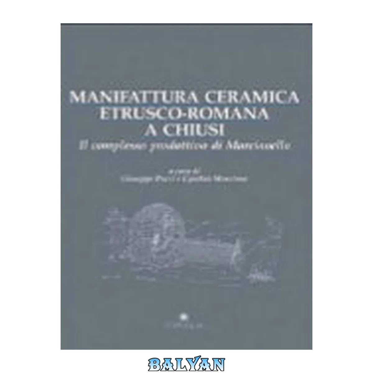 جلد کتاب Manifattura ceramica etrusco-romana a Chiusi : il complesso produttivo di Marcianella