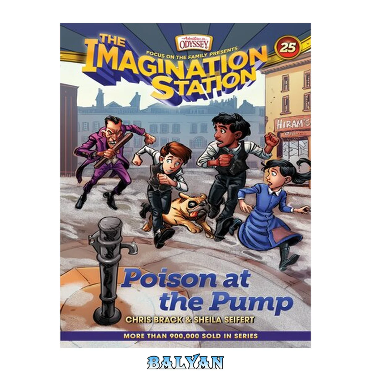 جلد کتاب Poison at the pump [eBook - NC Kids Digital Library] : AIO Imagination Station books series, book 25