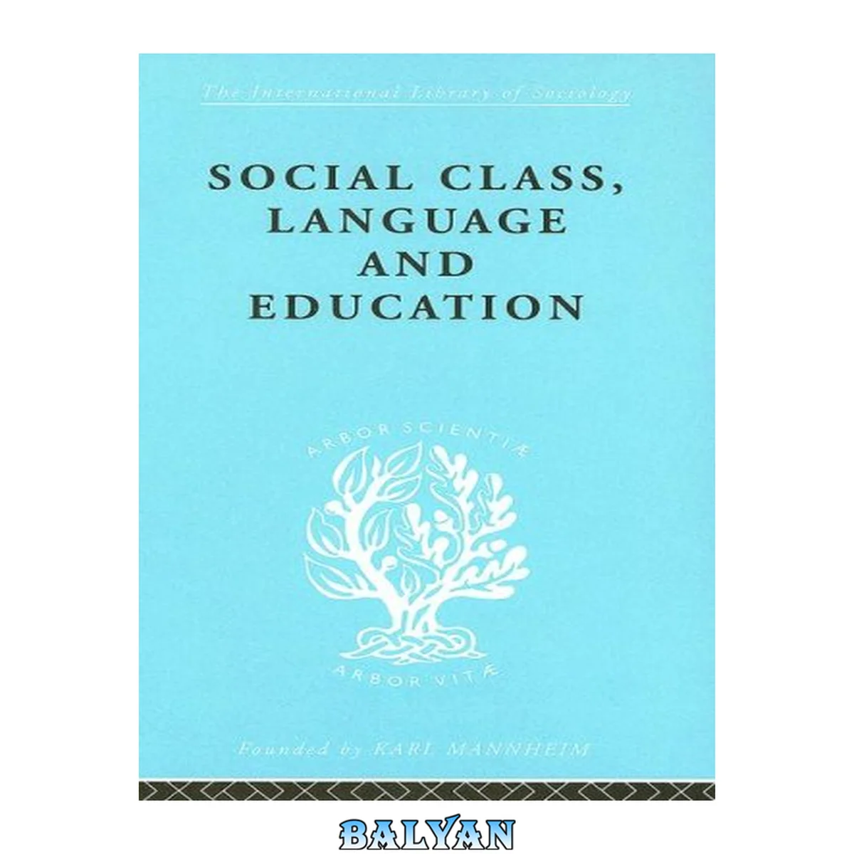 جلد کتاب Social Class, Language and Education: International Library of Sociology I: Class, Race and Social Structure (International Library of Sociology)