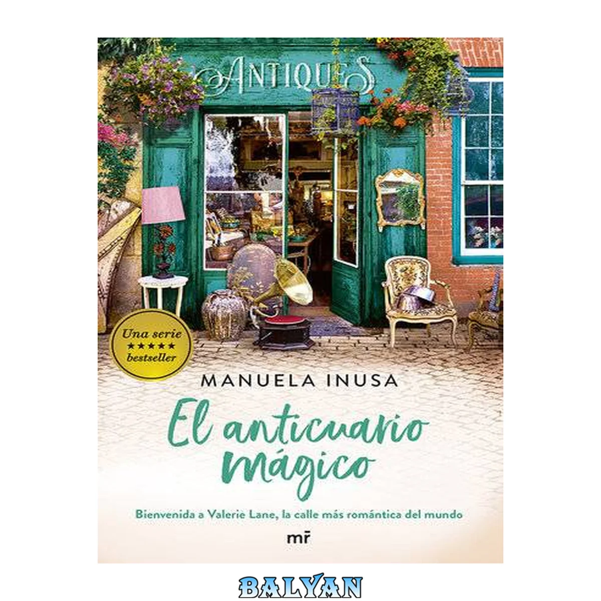 جلد کتاب El anticuario mágico (Serie Valerie Lane 3) (Martínez Roca) (Spanish Edition)