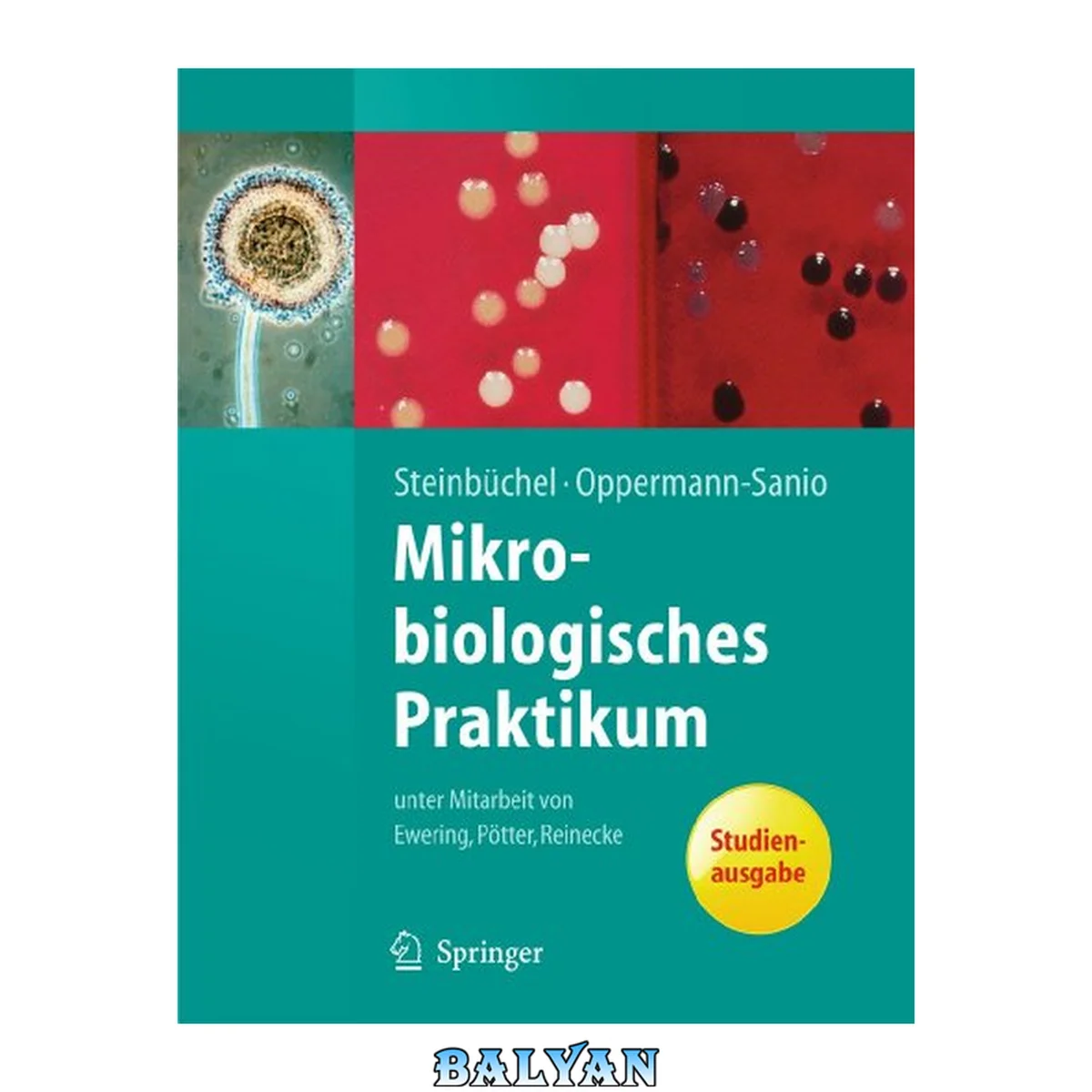 جلد کتاب Mikrobiologisches Praktikum: Versuche Und Theorie (springer-lehrbuch) (german Edition)