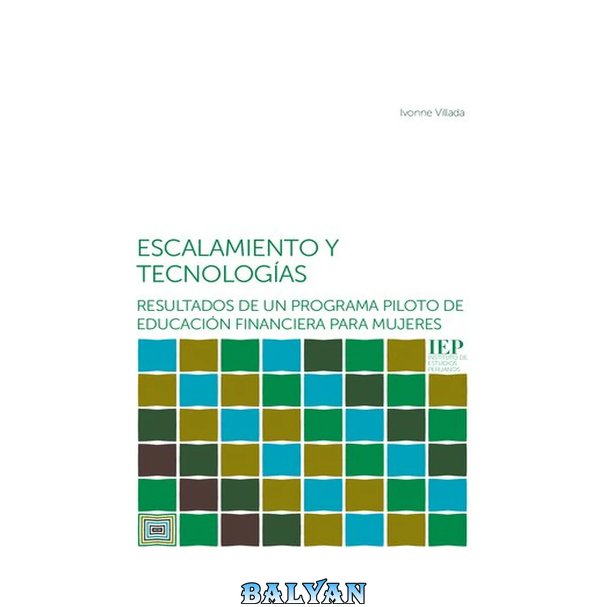جلد کتاب Escalamiento y tecnologías: resultados de un programa piloto de educación financiera para mujeres