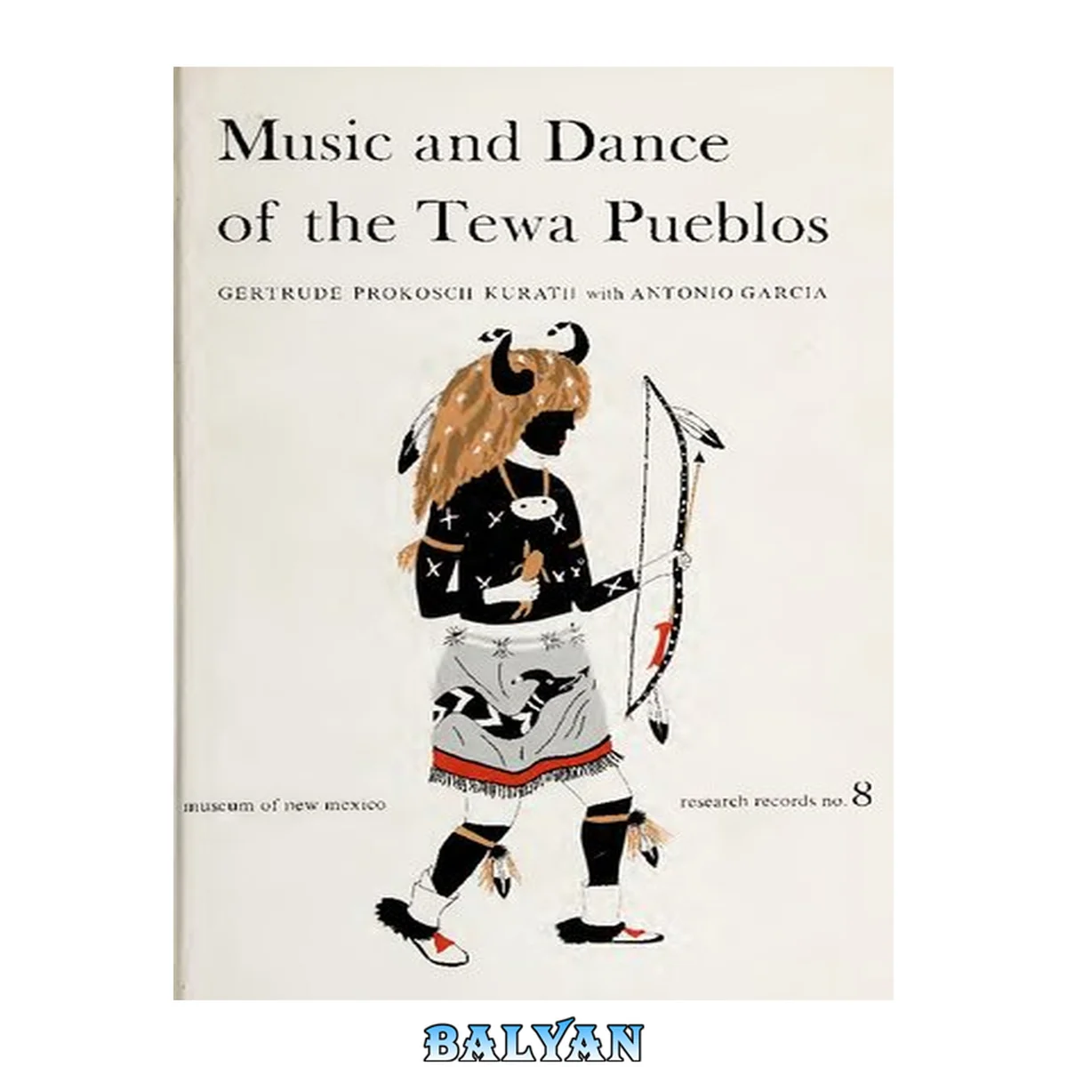 جلد کتاب Music and Dance of the Tewa Pueblos