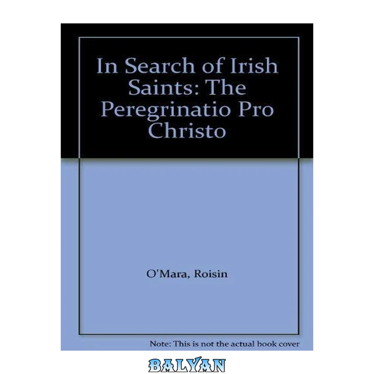 جلد کتاب In search of Irish saints : the Peregrinatio pro Christo