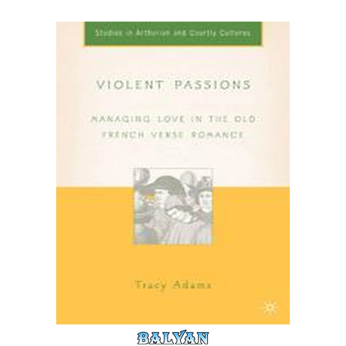 جلد کتاب Violent Passions: Managing Love in the Old French Verse Romance (Arthurian and Courtly Cultures)