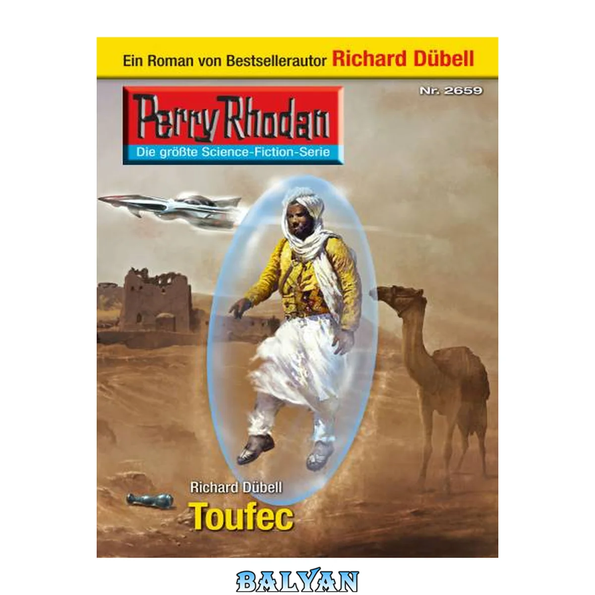 جلد کتاب Perry Rhodan 2659: Toufec (Heftroman) Perry Rhodan-Zyklus "Neuroversum"