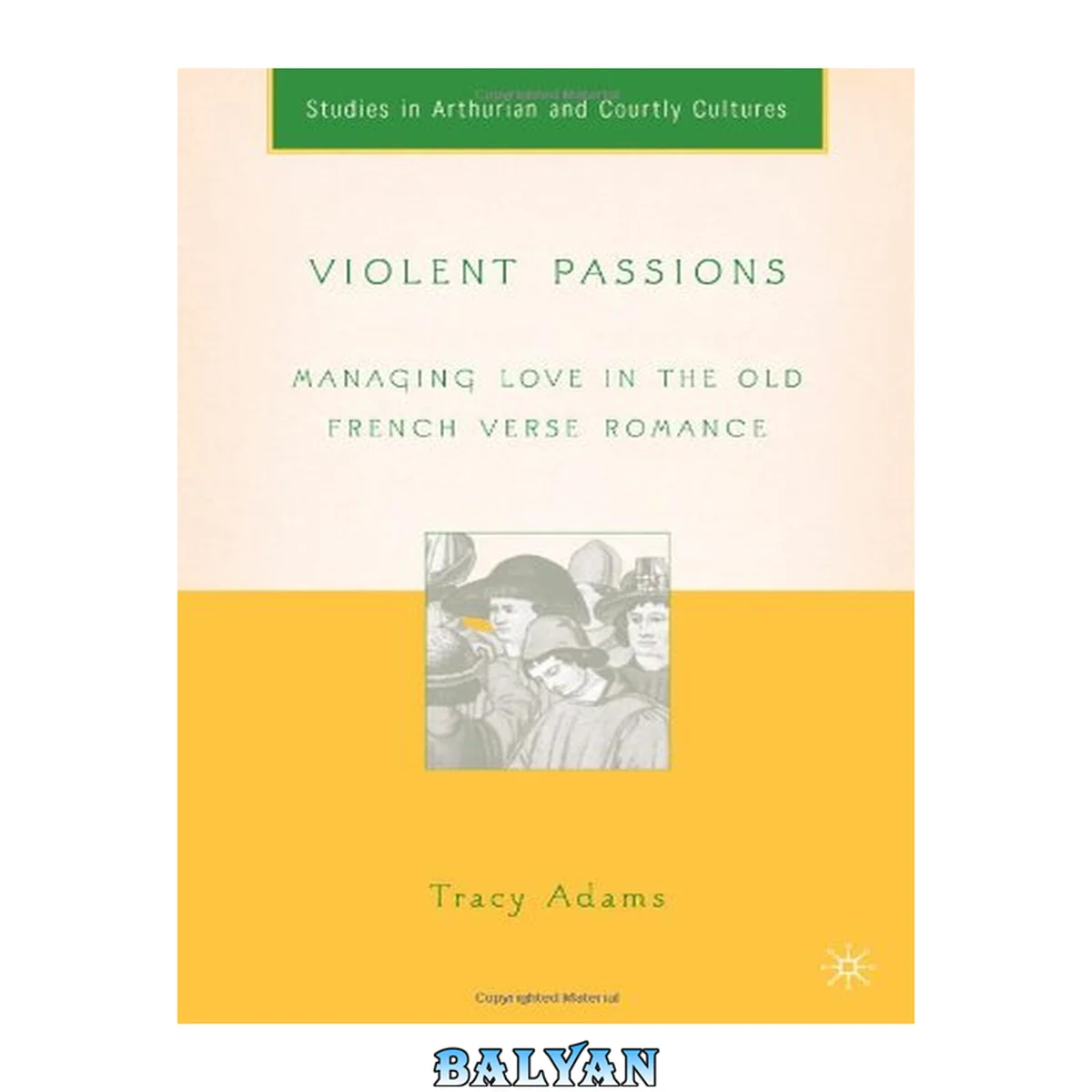 جلد کتاب Violent Passions: Managing Love in the Old French Verse Romance (Studies in Arthurian and Courtly Cultures)