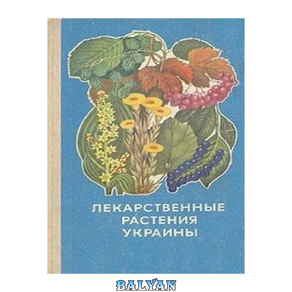 جلد کتاب Лекарственные растения Украины. Справочник для сборщика и заготовителя