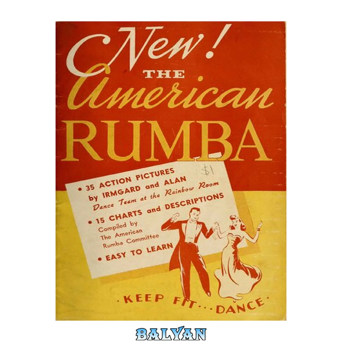 جلد کتاب The American Rumba: A textbook of the Cuban dance and its newest American developments