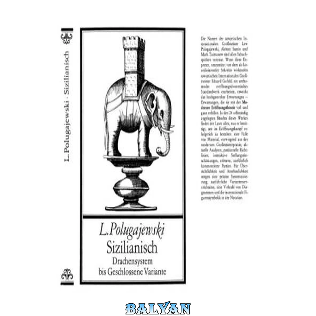 جلد کتاب Sizilianisch : Drachensystem bis geschlossene Variante : Drachensystem, Drachensystem nach 2 ... g6, das System 4.D:d4, geschlossene Variante
