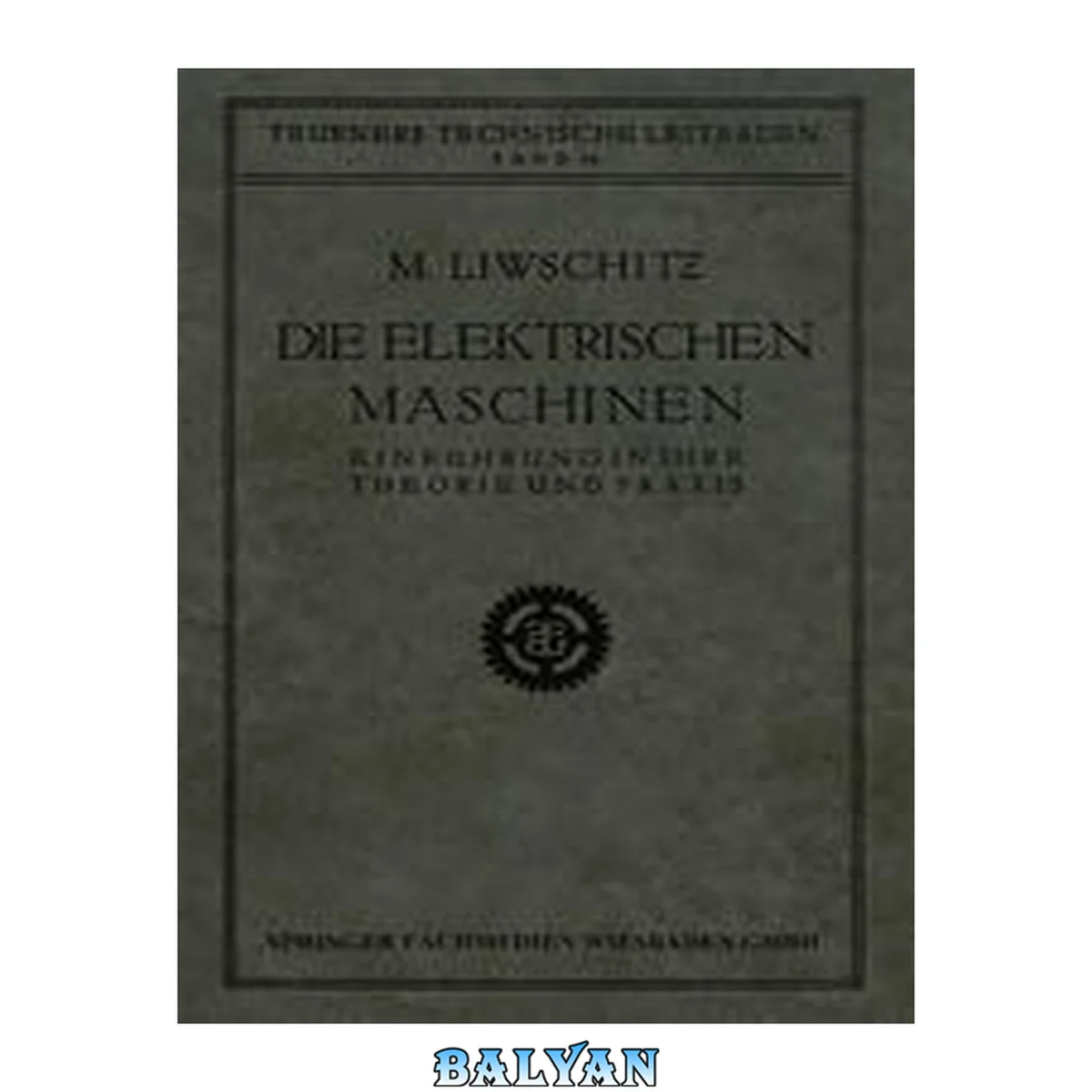 جلد کتاب Die Elektrischen Maschinen: Einführung in Ihre Theorie und Praxis (German Edition)