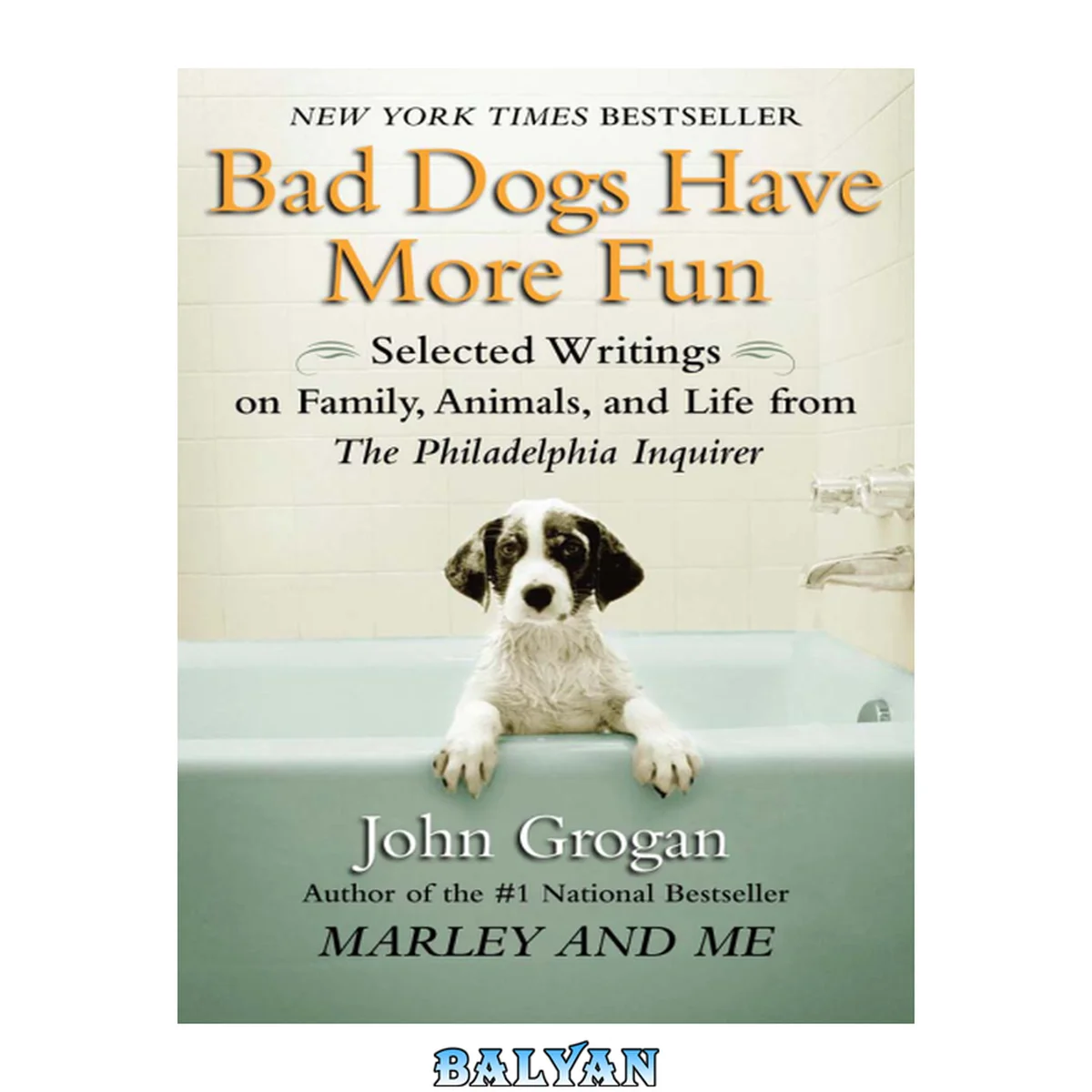 جلد کتاب Bad Dogs Have More Fun : Selected Writings on Animals, Family and Life by John Grogan for The Philadelphia Inquirer