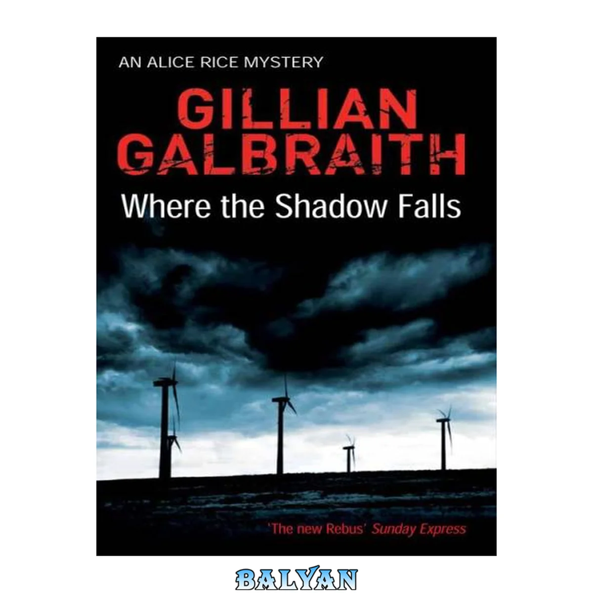 جلد کتاب Where the Shadow Falls: An Alice Rice Mystery (The Alice Rice Mysteries Book 2)