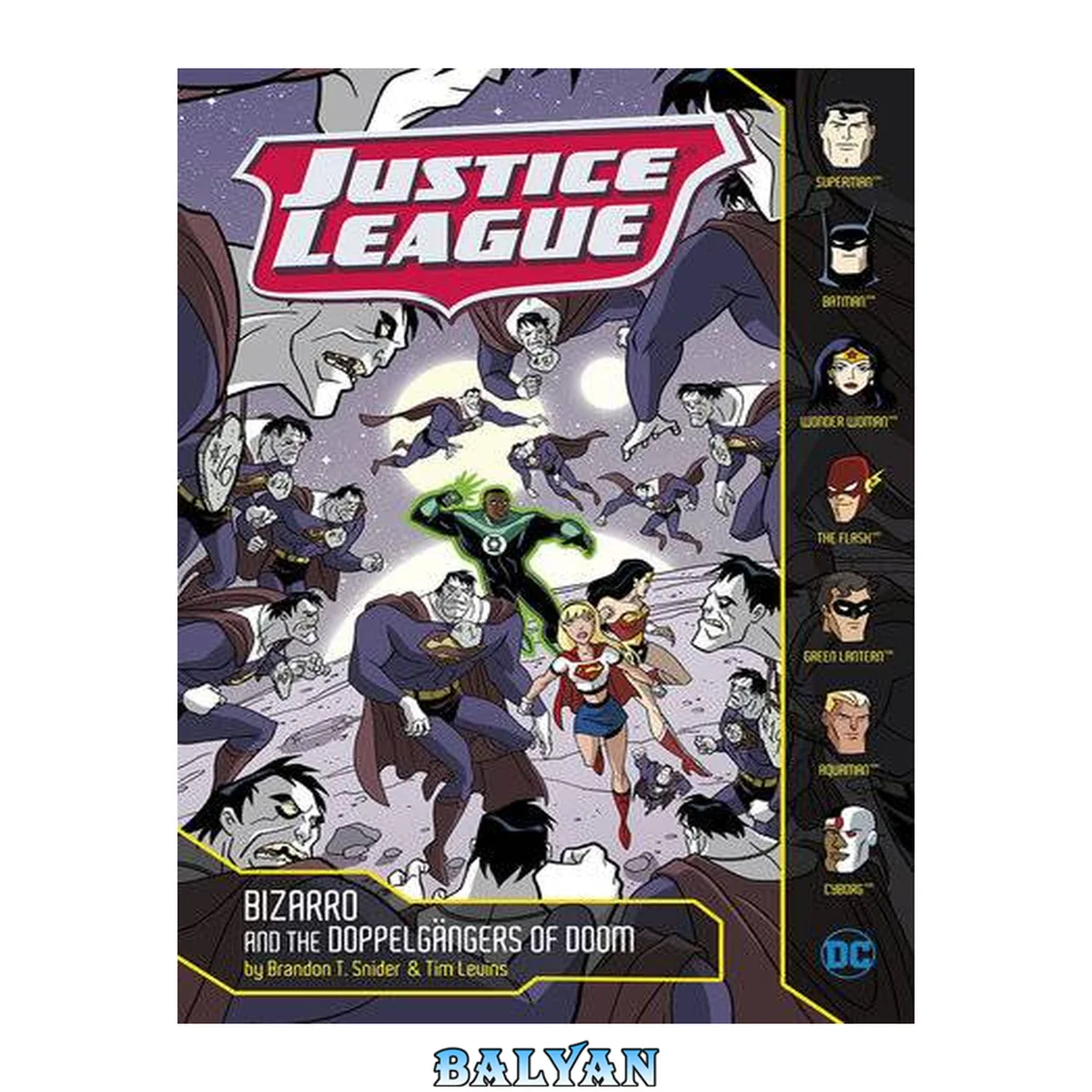 جلد کتاب Bizarro And The Doppelgängers Of Doom (justice League)