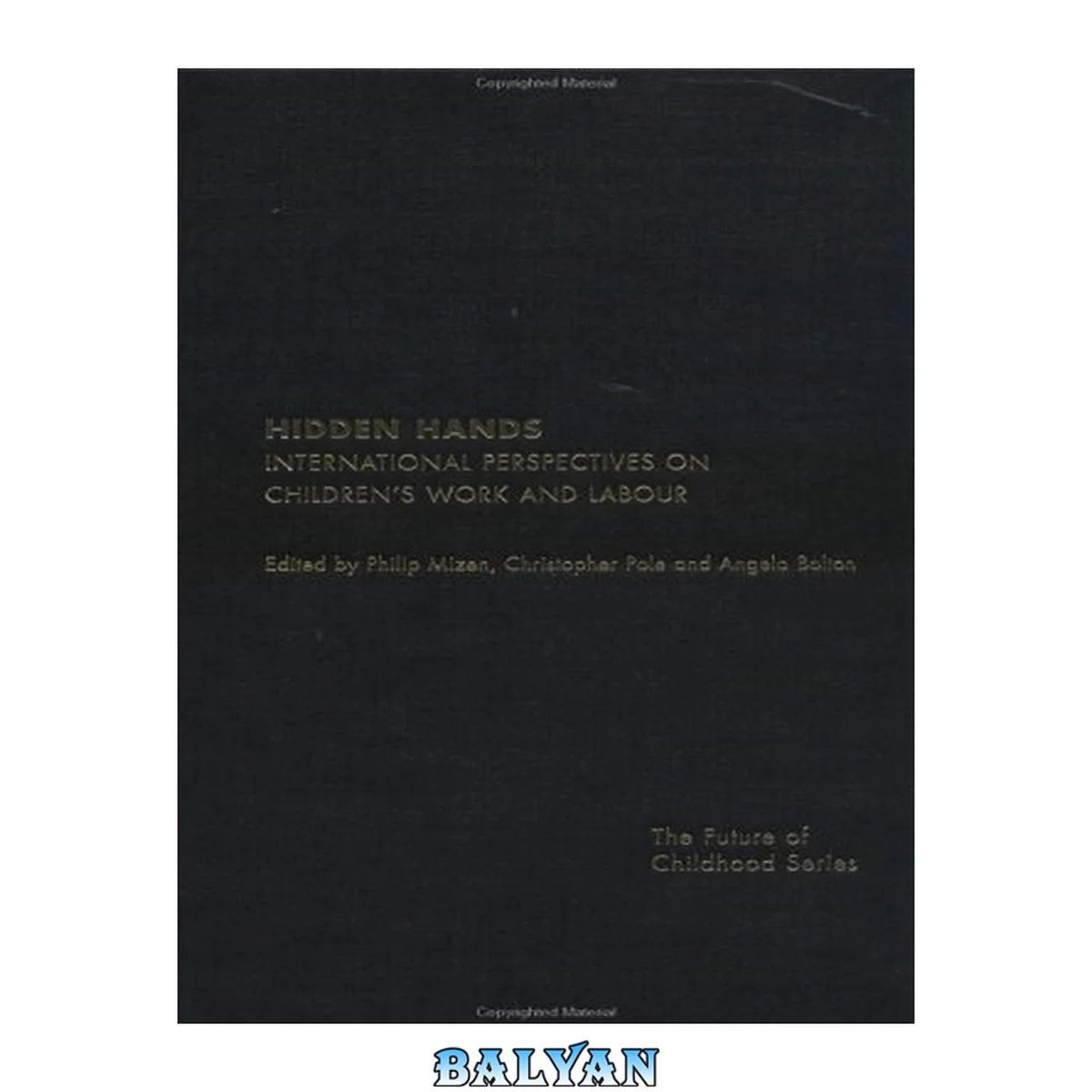 جلد کتاب Hidden Hands: International Perspectives on Children's Work and Labour (The Future of Childhood Series)