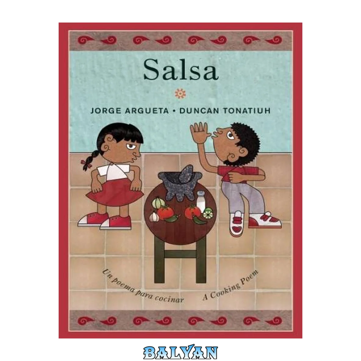 جلد کتاب Salsa: Un poema para cocinar / A Cooking Poem (Bilingual Cooking Poems, 1)