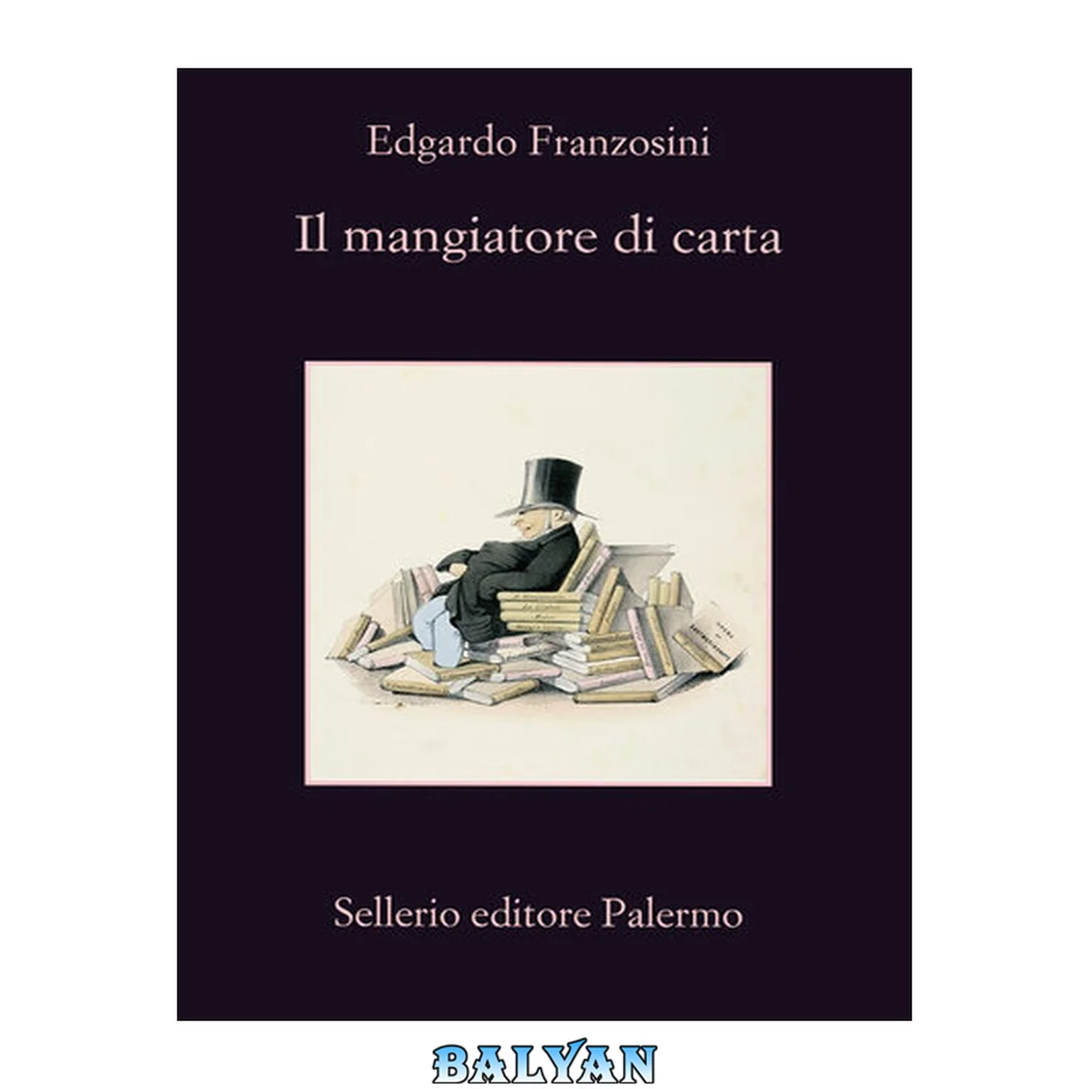 جلد کتاب Il mangiatore di carta : Alcuni anni della vita di Johann Ernst Biren