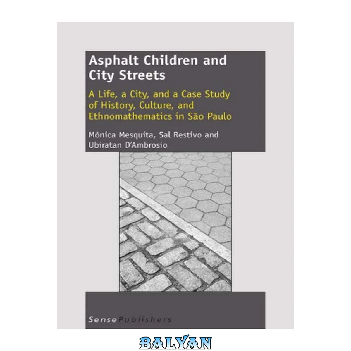 جلد کتاب Asphalt children and city streets : a life, a city and a case study of history, culture, and ethnomathematics in S̃ão Paulo