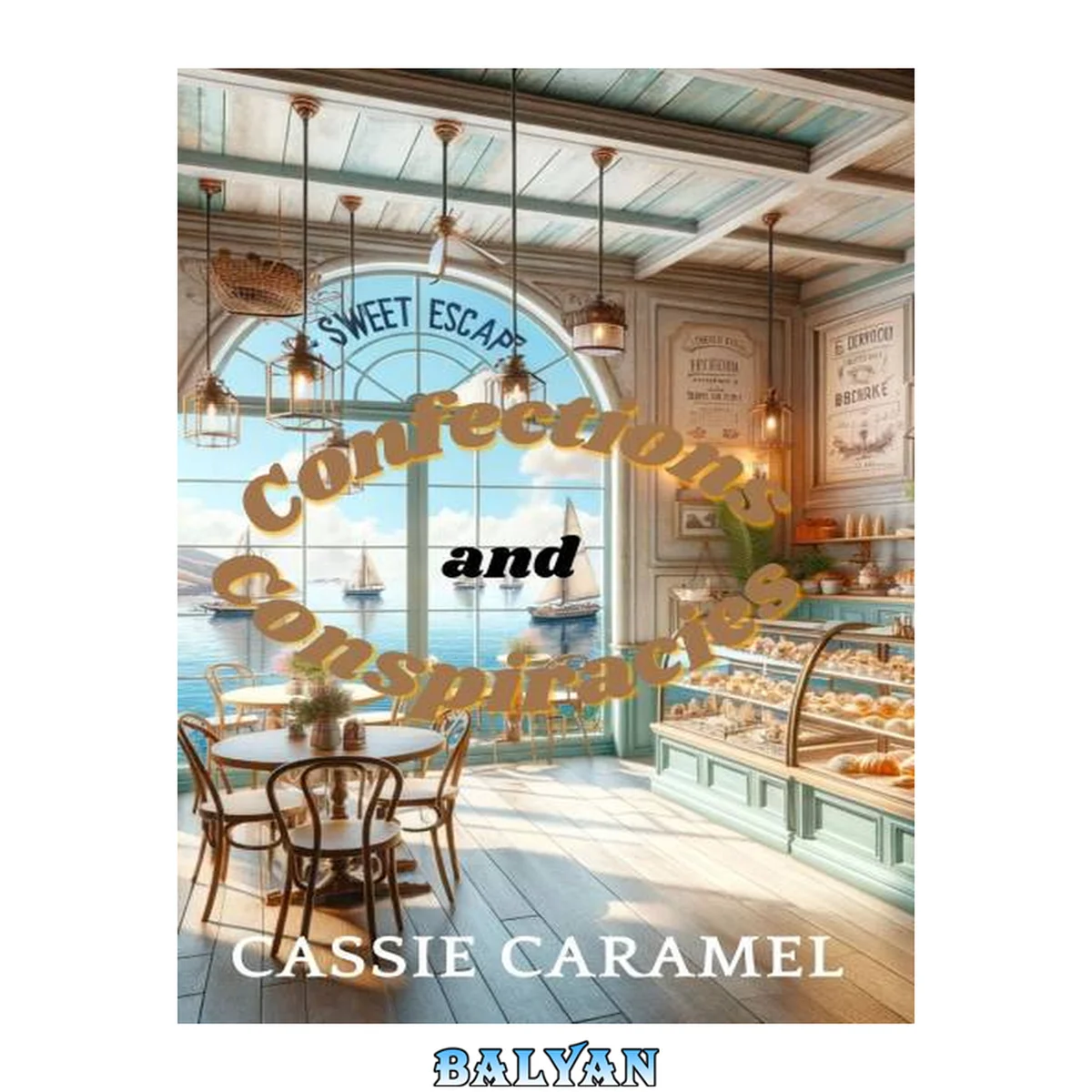 جلد کتاب Confections and Conspiracies: A Harbor Cove Mystery: A Culinary Cozy Small Town Mystery
