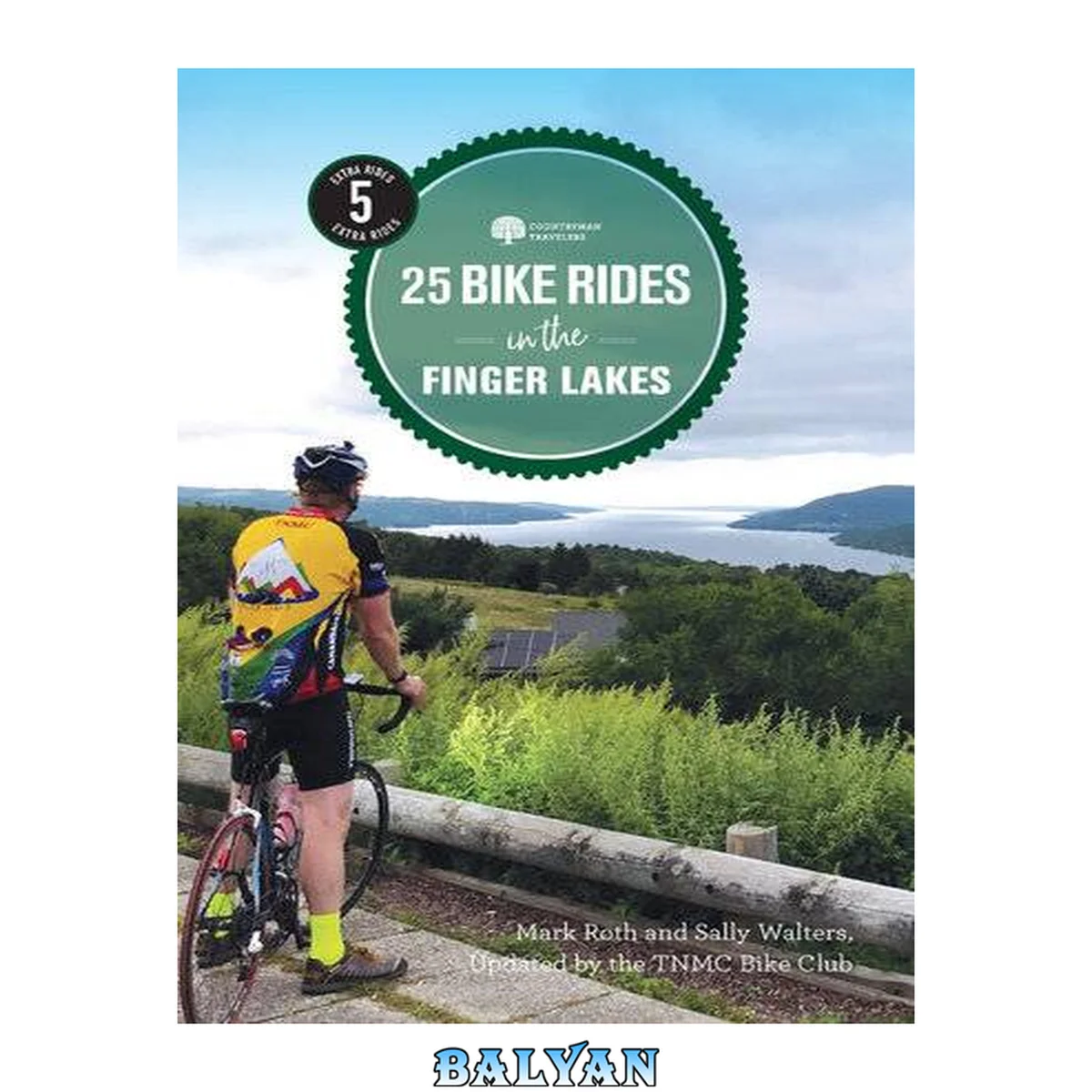 جلد کتاب 25 bike rides in the Finger Lakes : the best backroad tours for road bikes