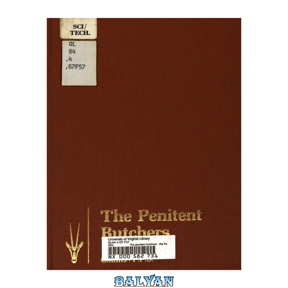 جلد کتاب The penitent butchers : the Fauna Preservation Society, 1903-1978