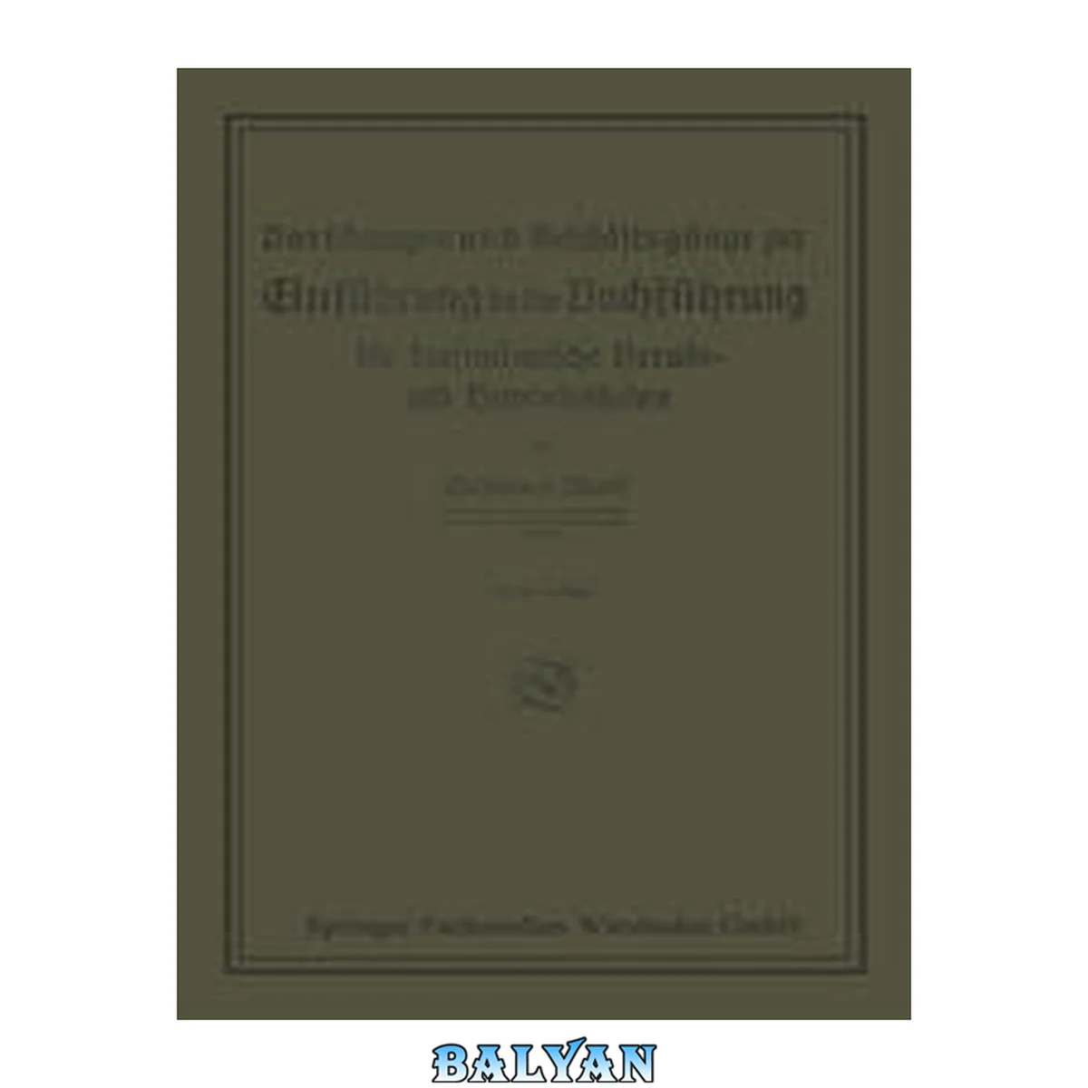 جلد کتاب Vorübungen und Geschäftsgänge zur Einführung in die Buchführung für kaufmännische Berufs- und Handelsschulen