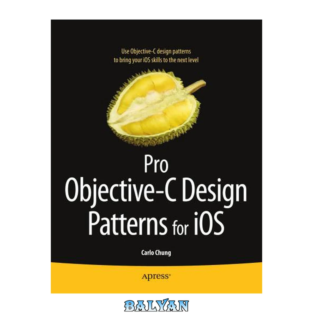 جلد کتاب الگوهای طراحی هدف‌مند برای iOS با Objective-C