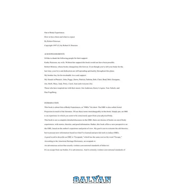تجربهٔ خارج از بدن