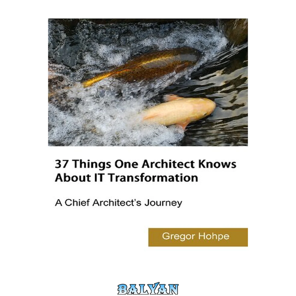 جلد کتاب 37 Things One Architect Knows About IT Transformation