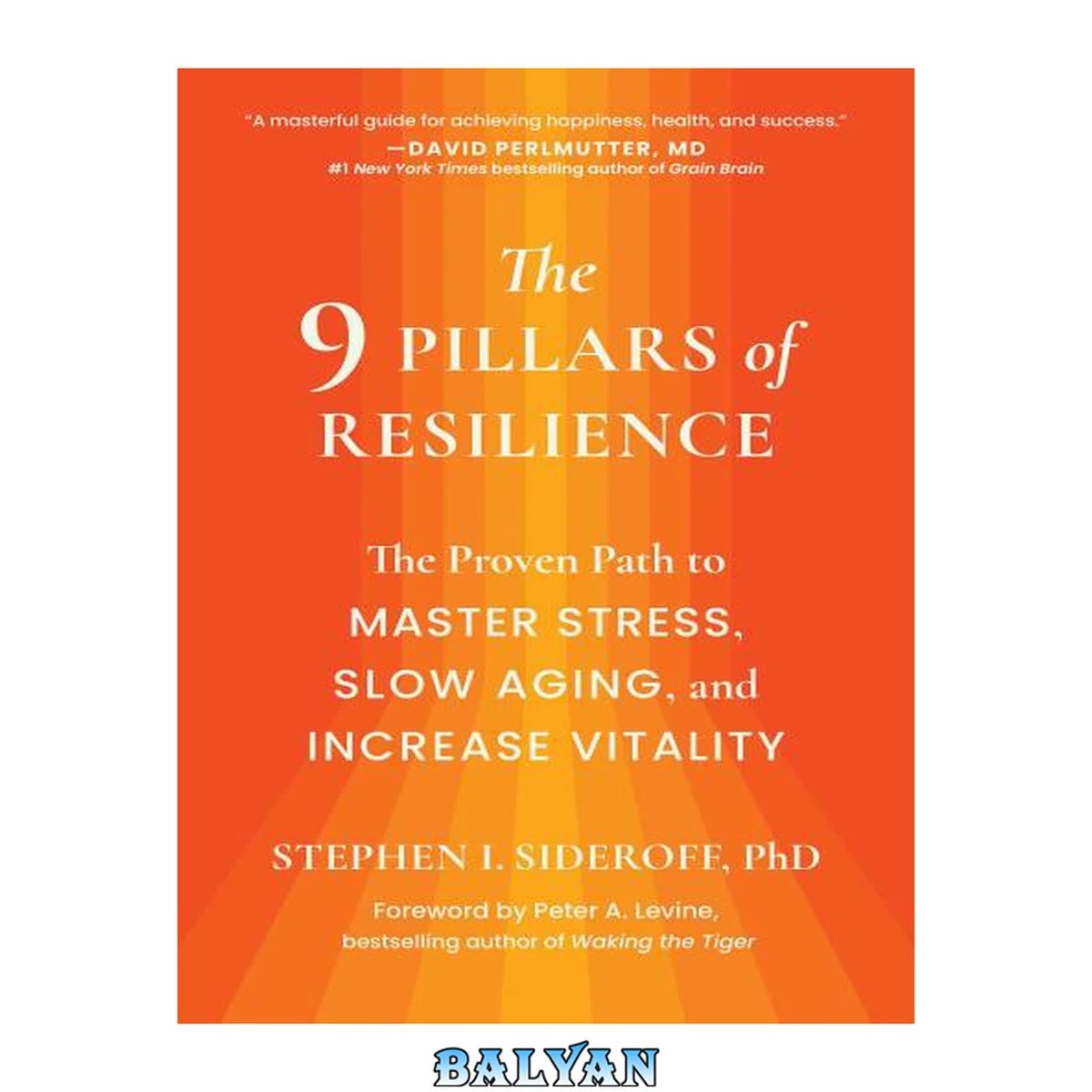 جلد کتاب The 9 Pillars of Resilience : The Proven Path to Master Stress, Slow Aging, and Increase Vitality