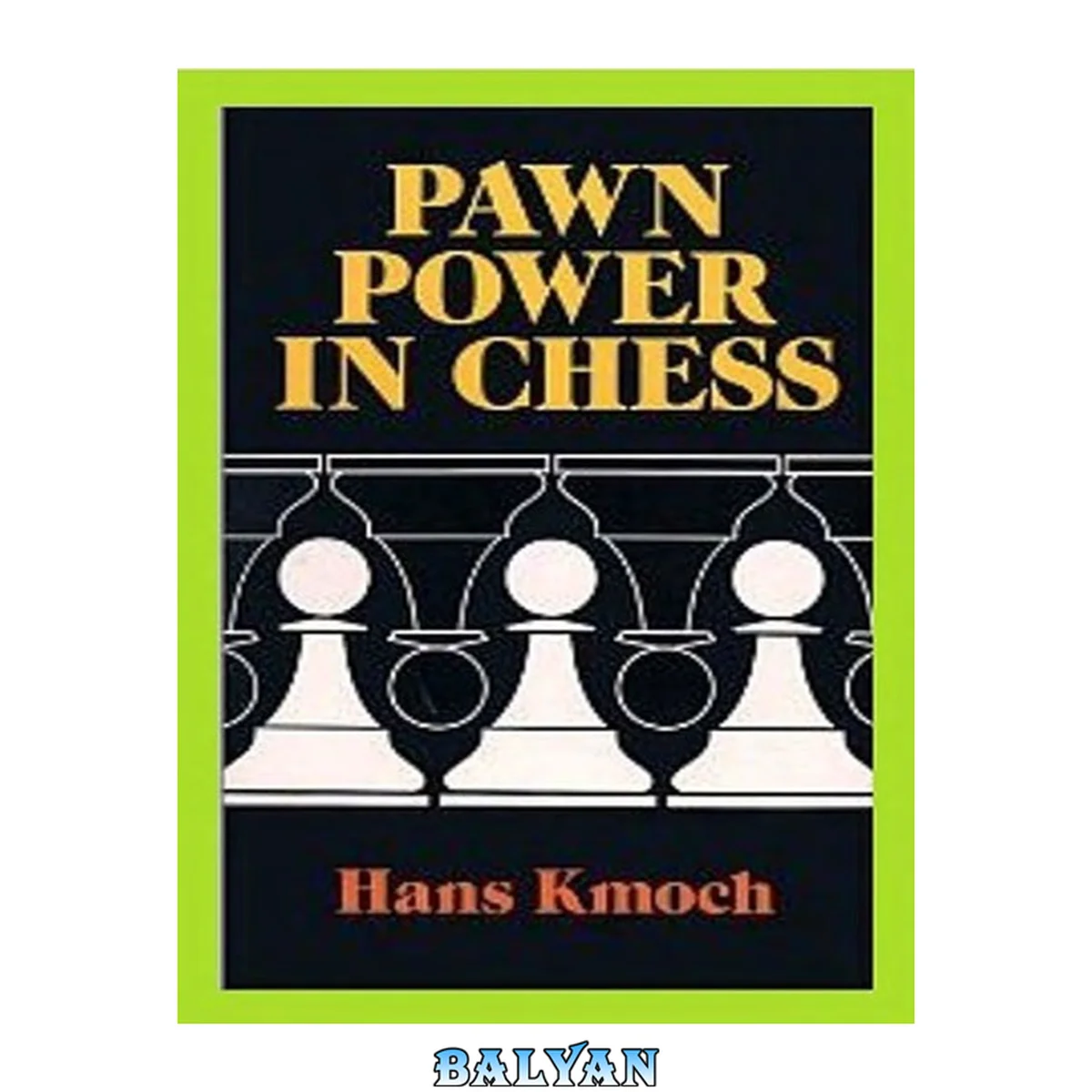 جلد کتاب Pawn power in chess