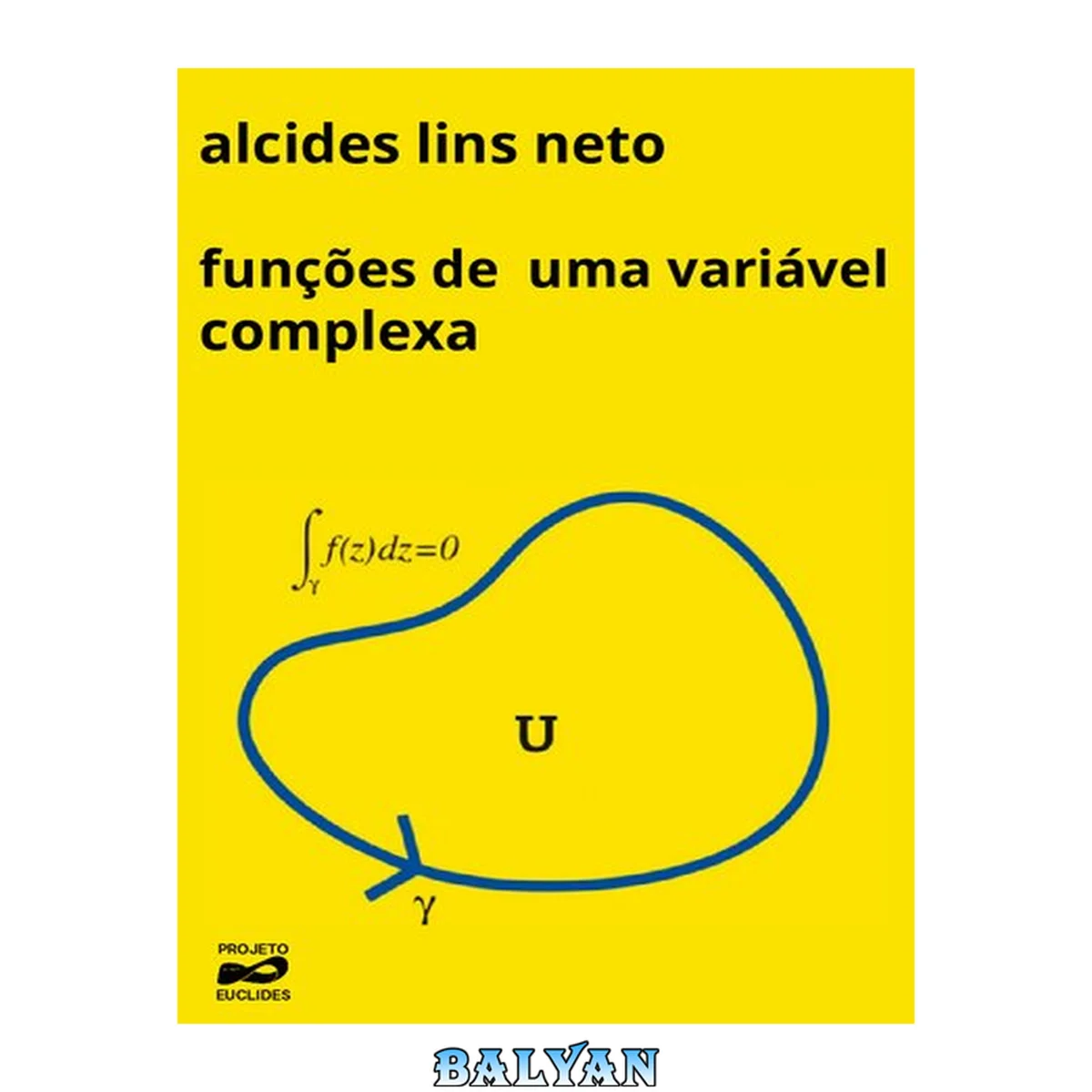 جلد کتاب Funções de Uma Variável Complexa