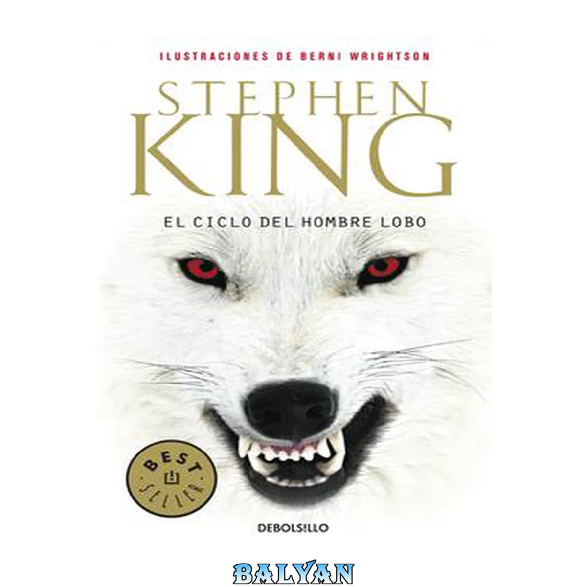 جلد کتاب El ciclo del hombre lobo