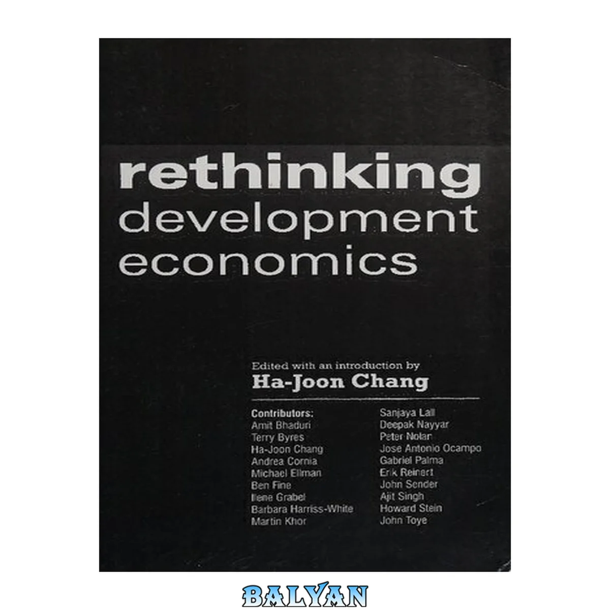 جلد کتاب Rethinking Development Economics