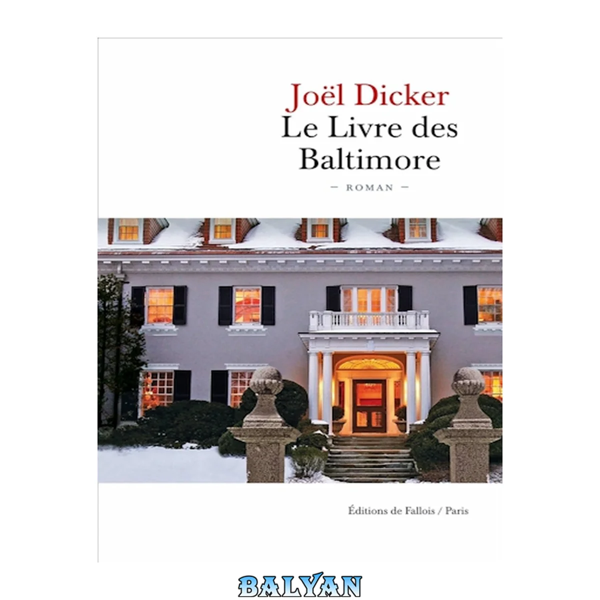 جلد کتاب Le livre des Baltimore