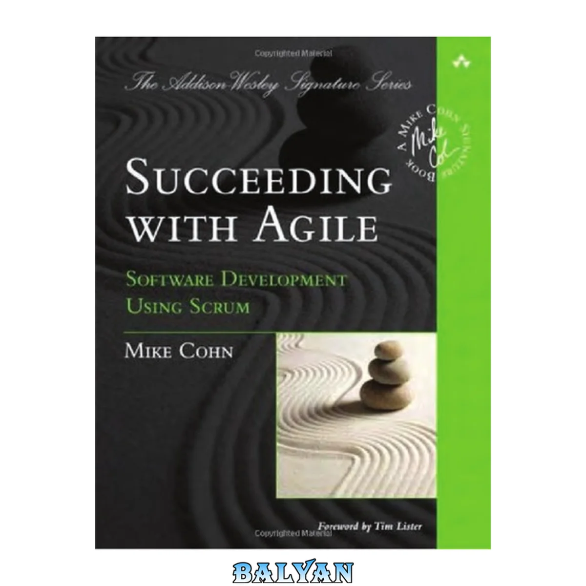 جلد کتاب Succeeding with Agile : Software Development Using Scrum