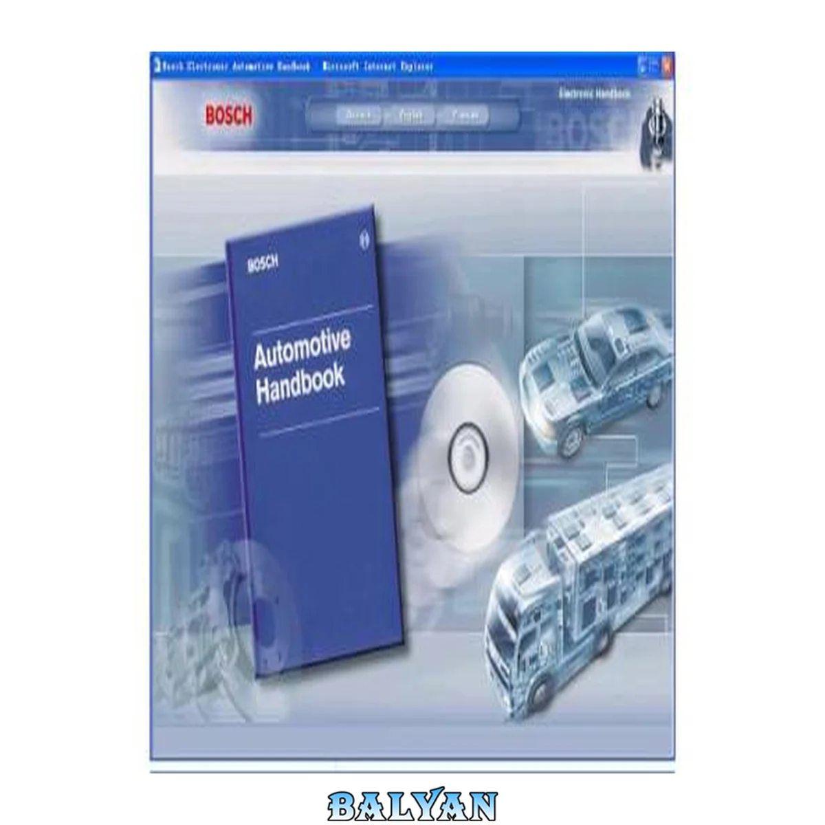 جلد کتاب Bosch Automotive Handbook